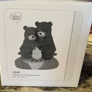 Precious Moments Black Bear LED Figurine